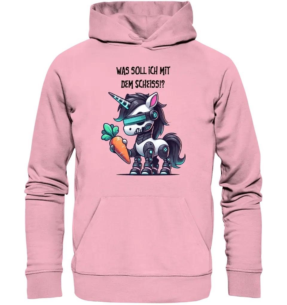 CYBER EINHORN + Text • Unisex Premium Hoodie XS - 5XL aus Bio - Baumwolle für Damen & Herren • Exklusivdesign • personalisiert von HalloGeschenk.de