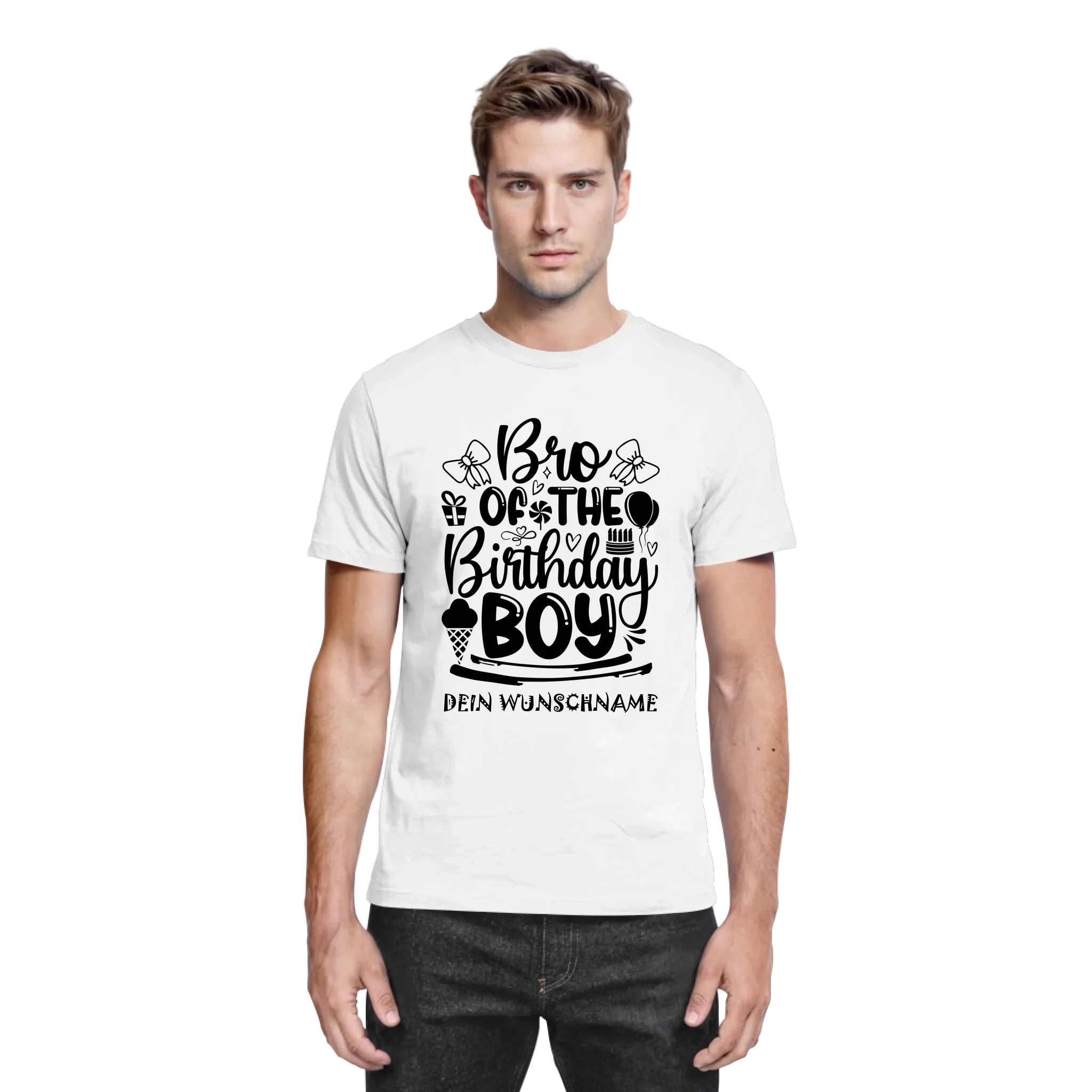 Geburtstag Motiv 6 ’Verwandte’-Boy • mehrere Artikel • ’Statement-Collection’ • Wunschtext • Mein - personalisierbare
