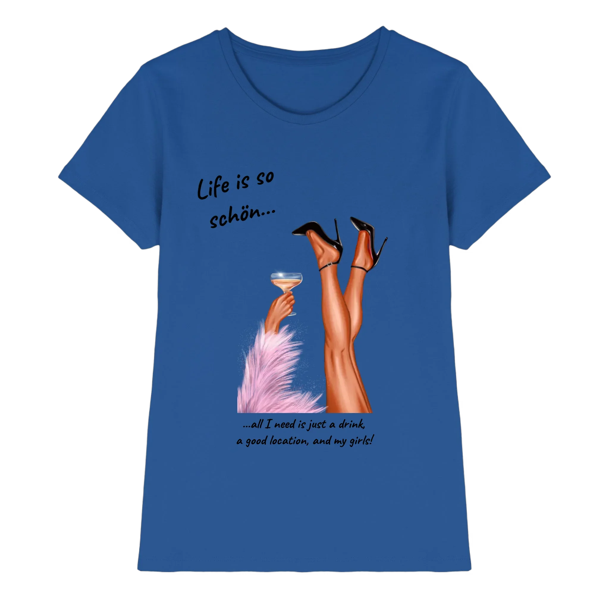 Ladies: Party-Beine • mehrere Artikel • ’Statement-Collection’ • Wunschtext • personalisierte Figuren - Premium Damen