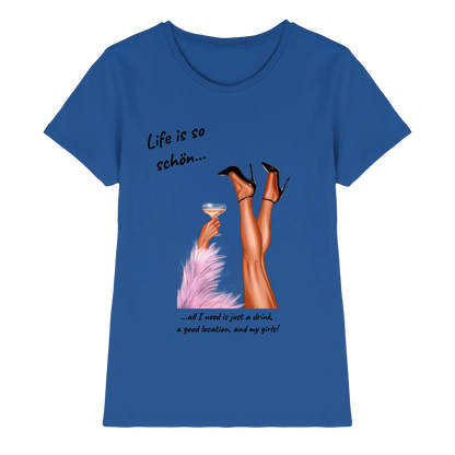 Ladies: Party-Beine • mehrere Artikel • ’Statement-Collection’ • Wunschtext • personalisierte Figuren - Premium Damen