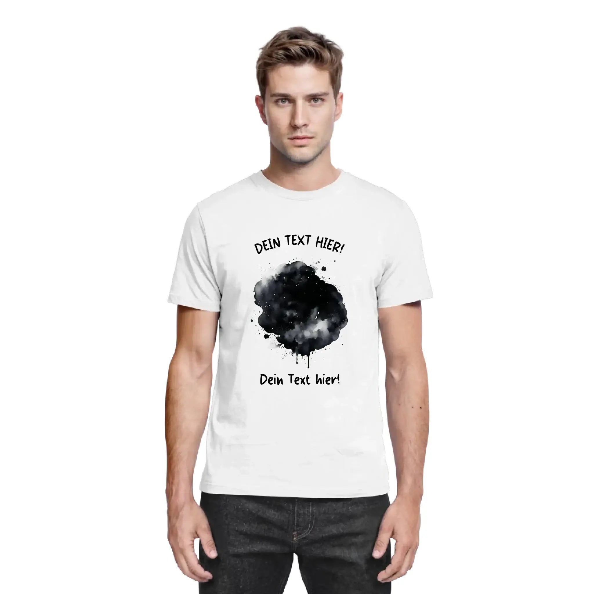 Farbklecks-Effekt • mehrere Artikel • ’Statement-Collection’ • Wunschtext • Mein Fotomotiv - personalisierbare