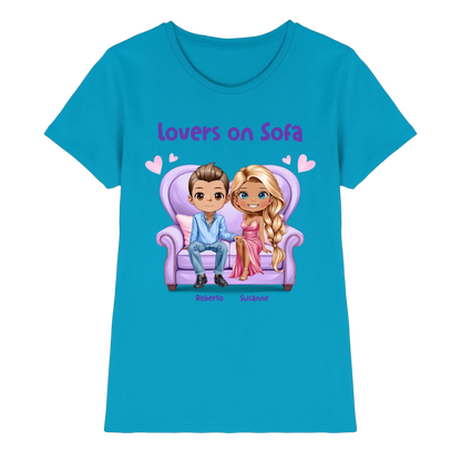 Lovers on Sofa: 2-4 Figuren (mw/mm/ww) • mehrere Artikel • ’Statement-Collection’ • Wunschtext • personalisierte