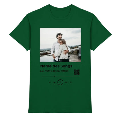 Spotify-Fotomotiv • mehrere Artikel • ’Statement-Collection’ • Wunschtext • Mein Fotomotiv - Premium Herren T-Shirt