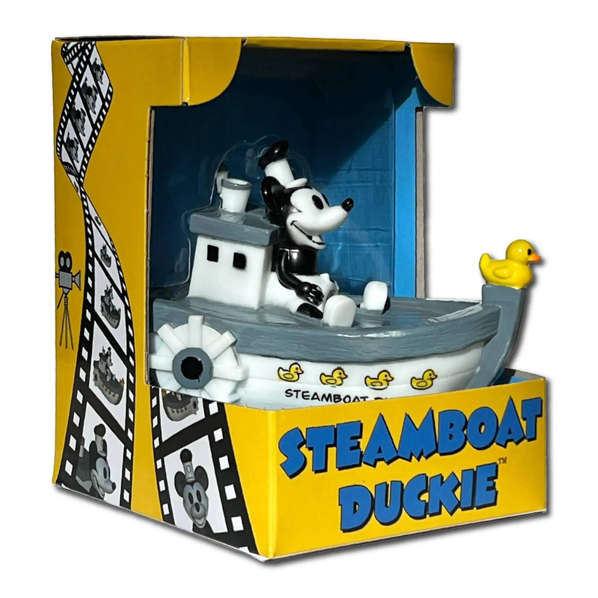 DAMPFSCHIFF DUCKY MOUSE mit Gummiente Steamboat Ente • offizielles Produkt von CelebriDucks