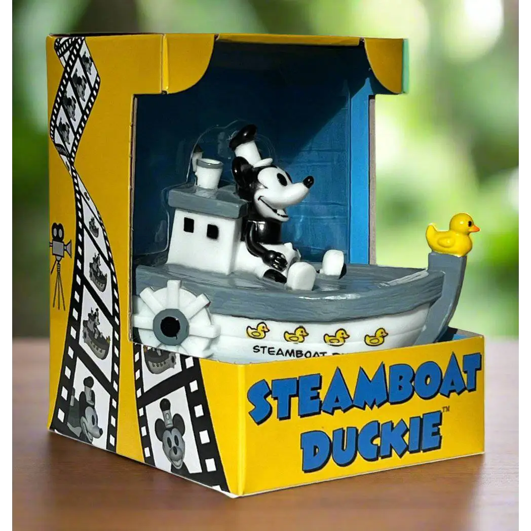 DAMPFSCHIFF DUCKY MOUSE mit Gummiente Steamboat Ente • offizielles Produkt von CelebriDucks