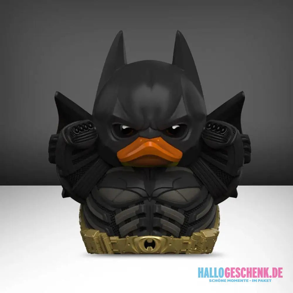 DC Comics TUBBZ – The Dark Knight Batman (1st Edition ca. 10 cm) inkl. Schlüsselanhänger - Badeenten
