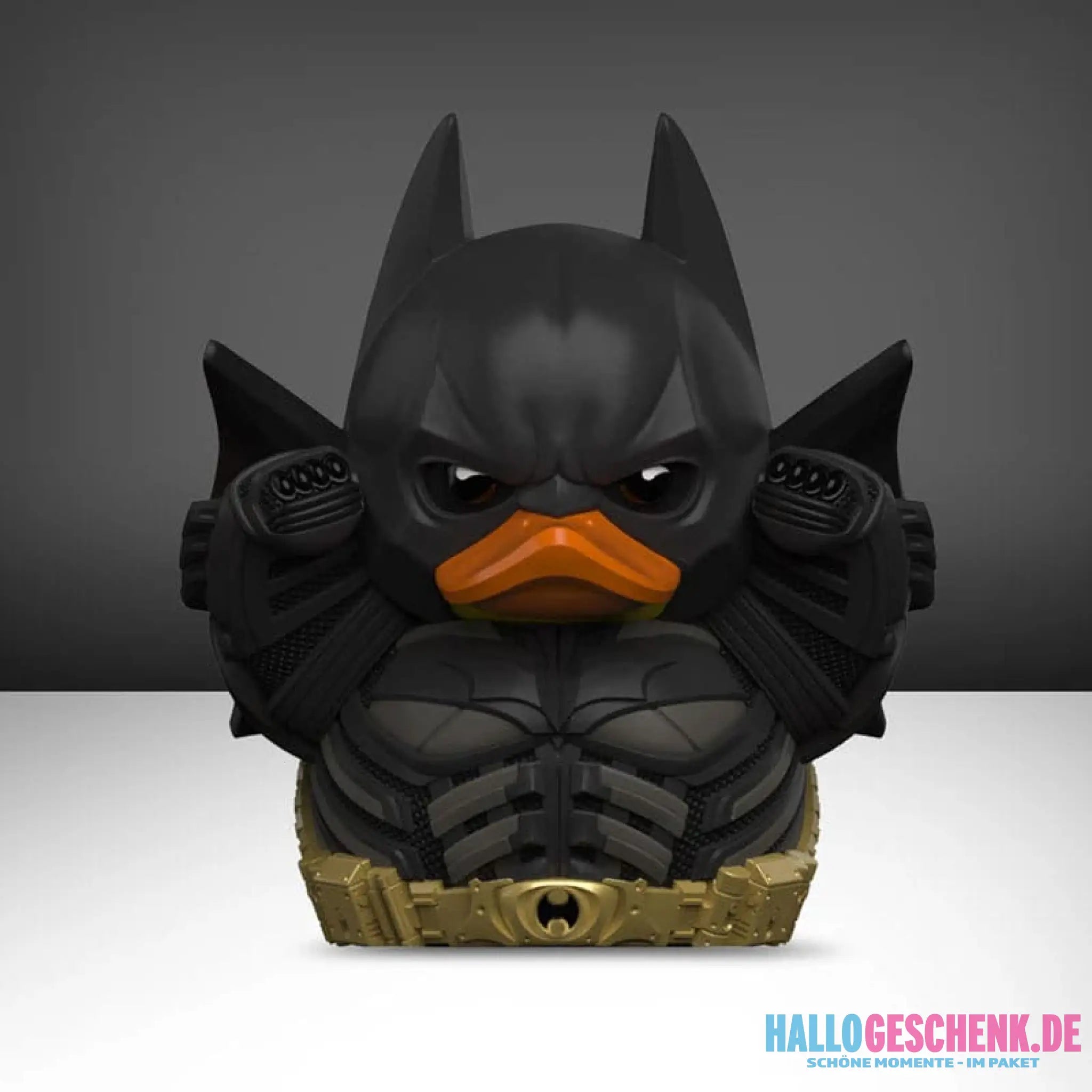 DC Comics TUBBZ – The Dark Knight Batman (1st Edition ca. 10 cm) inkl. Schlüsselanhänger - Badeenten