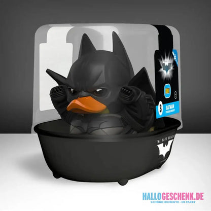 DC Comics TUBBZ – The Dark Knight Batman (1st Edition ca. 10 cm) inkl. Schlüsselanhänger - Badeenten