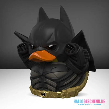 DC Comics TUBBZ – The Dark Knight Batman (1st Edition ca. 10 cm) inkl. Schlüsselanhänger - Badeenten