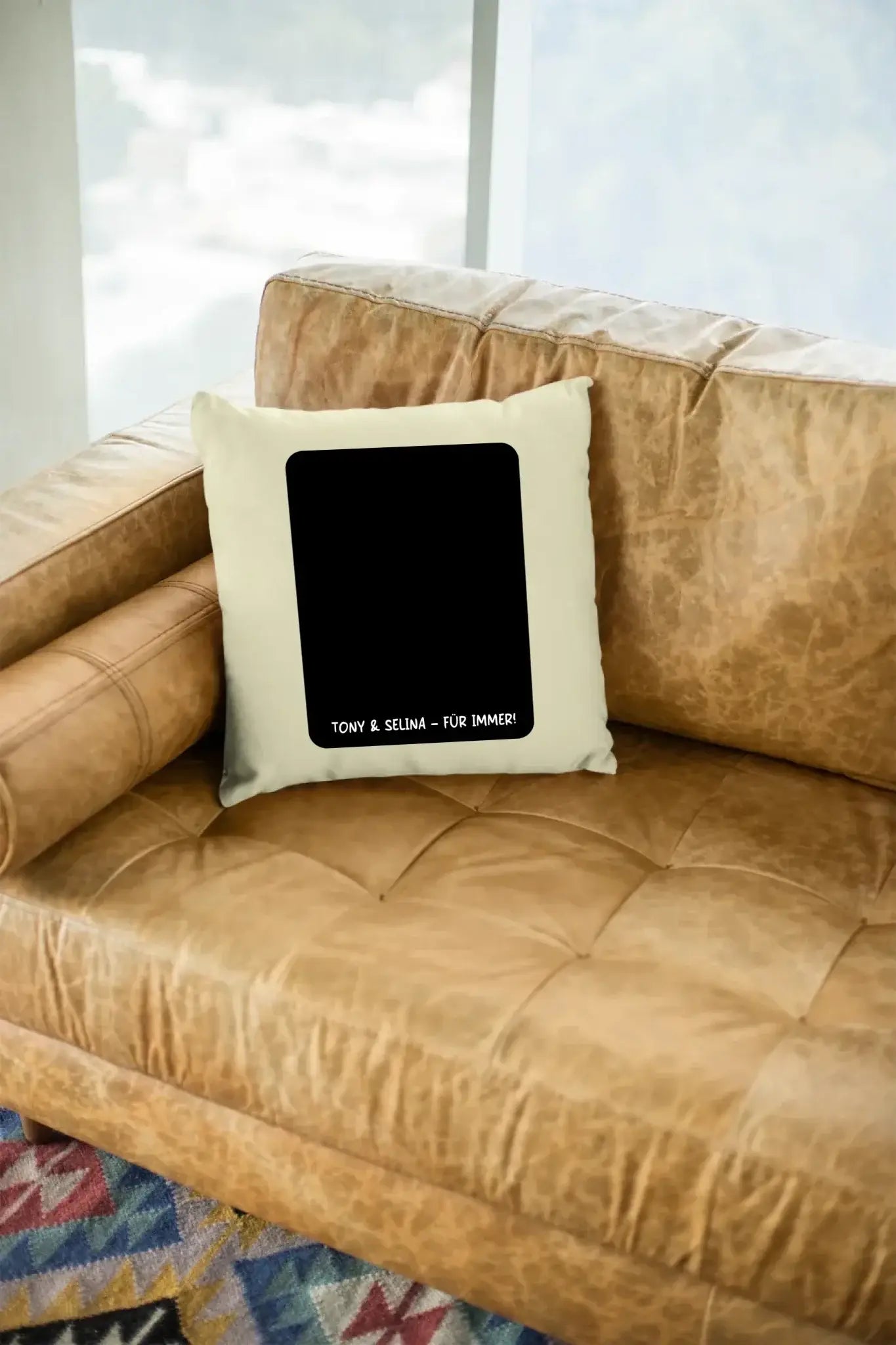 KI-Cartoon-Effekt (abgerundeter Rahmen) • mehrere Artikel • ’Statement-Collection’ • Wunschtext • Mein Fotomotiv