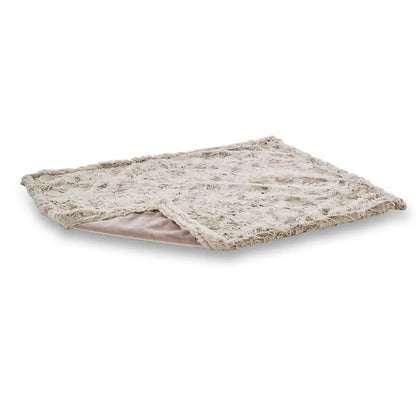 Decke COZY BEIGE - Edle Webpelz-Decke