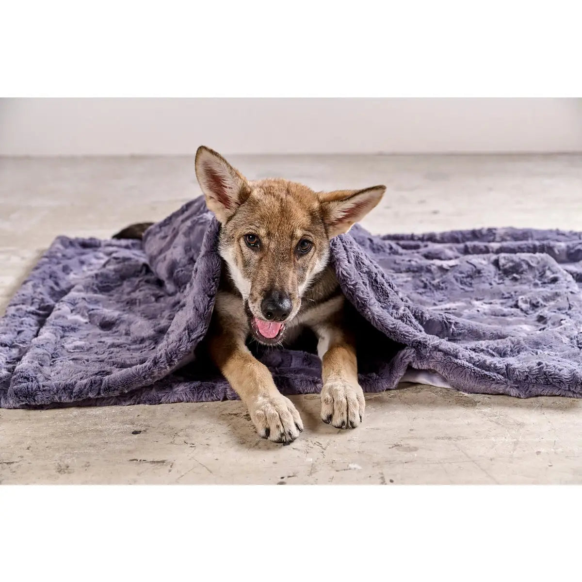 Decke COZY STONE - Edle Webpelz-Decke