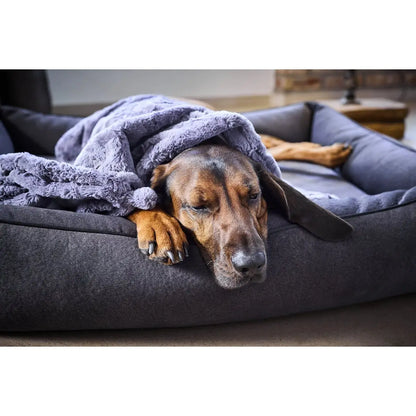 Decke COZY STONE - Edle Webpelz-Decke