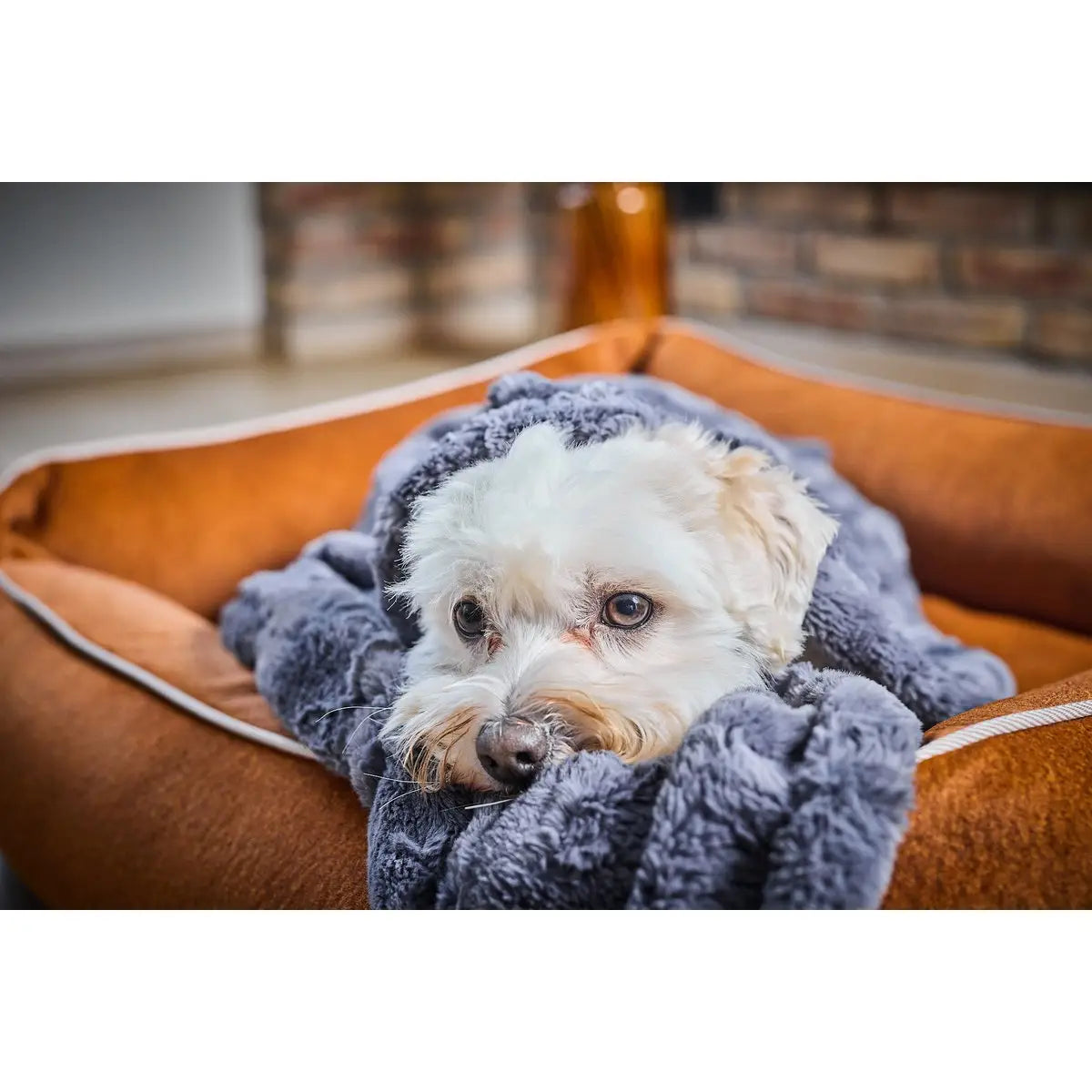 Decke COZY STONE - Edle Webpelz-Decke