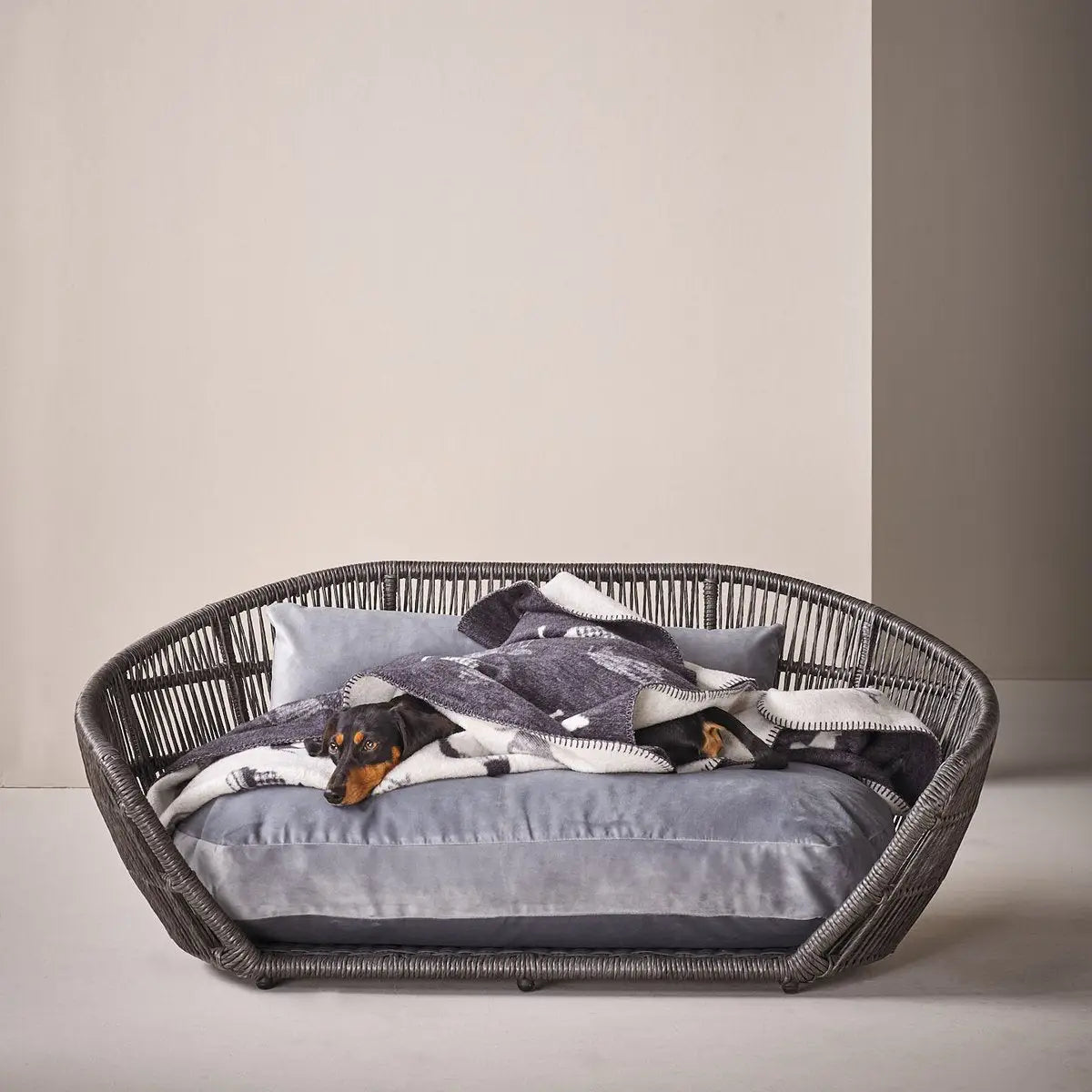 Decke TECKEL - Wendedecke mit Dackelmotiv