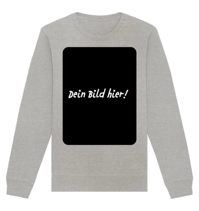HalloGeschenk.de front-organic-basic-unisex-sweatshirt-c2c1c0-1116x