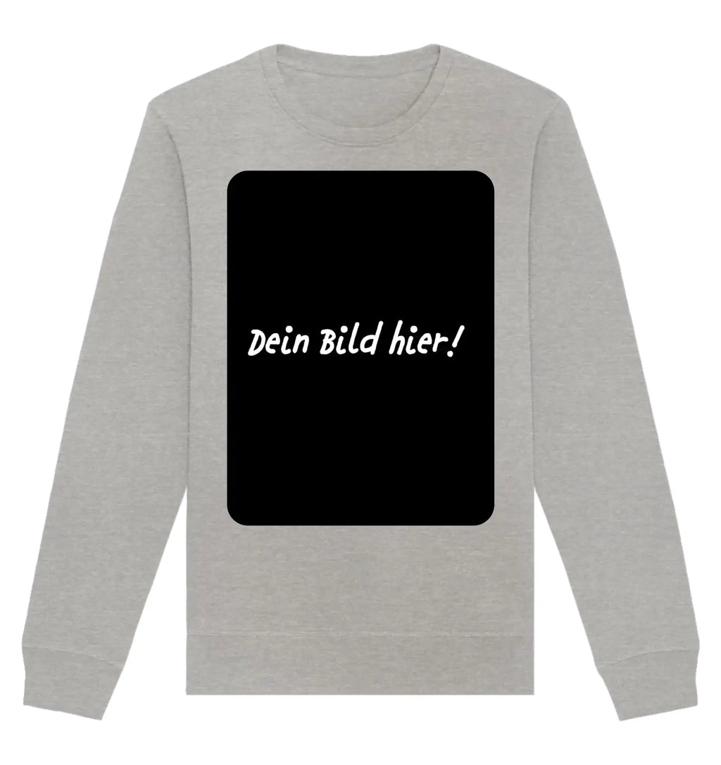 HalloGeschenk.de front-organic-basic-unisex-sweatshirt-c2c1c0-1116x