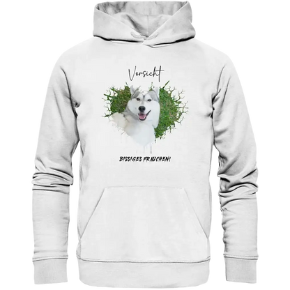 Dein Bild im "Wild-Heart" Design • Unisex Premium Hoodie XS-5XL aus Bio-Baumwolle für Damen & Herren