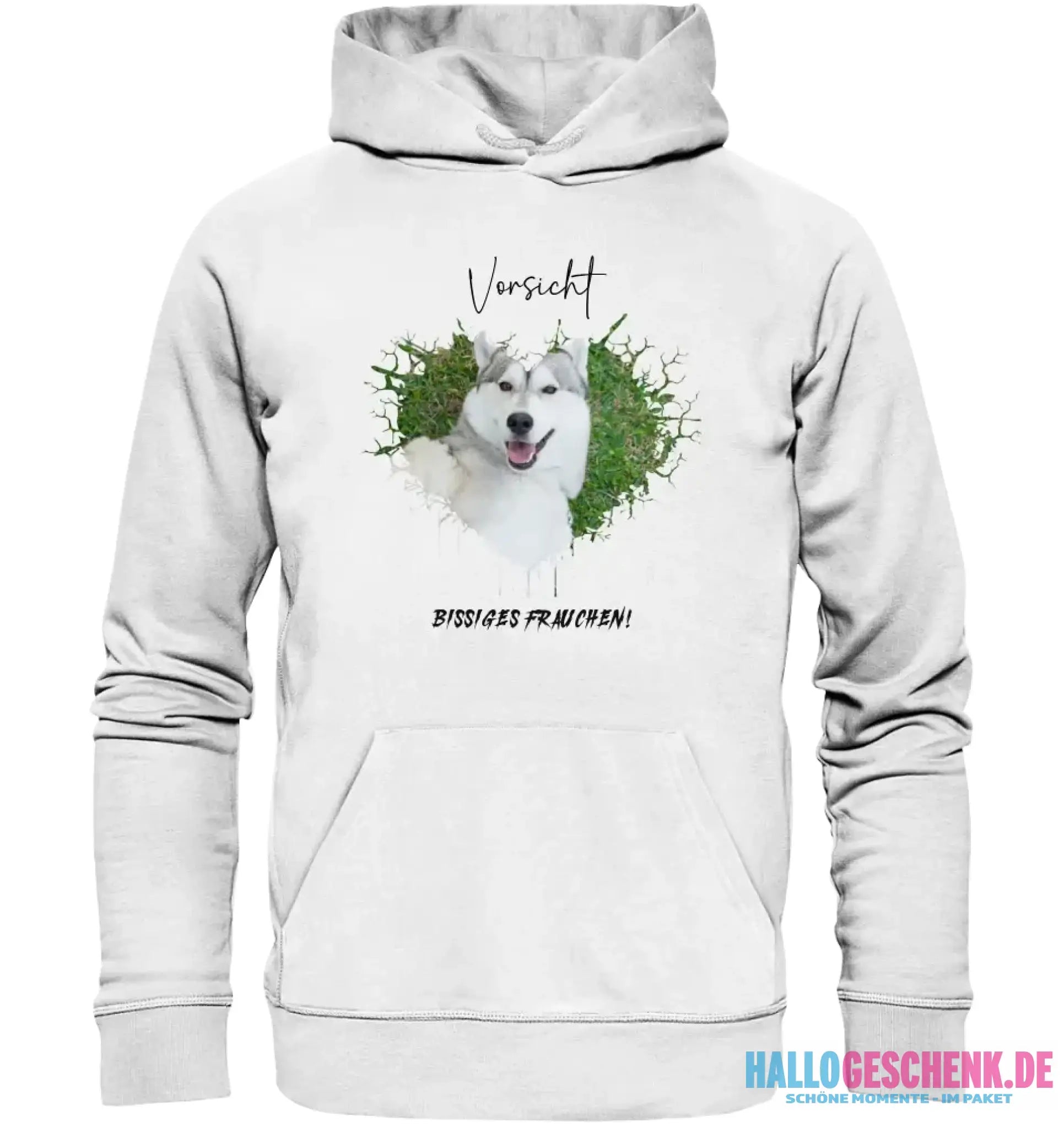Dein Bild im "Wild-Heart" Design • Unisex Premium Hoodie XS-5XL aus Bio-Baumwolle für Damen & Herren