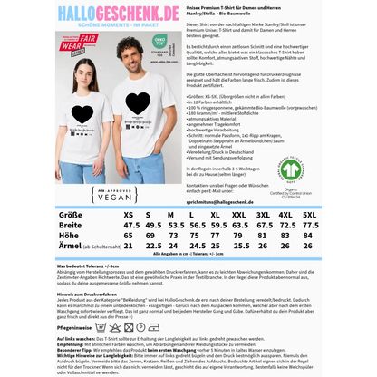 Dein Bild mit Spotify QR Code • Unisex Premium T-Shirt XS-5XL aus Bio-Baumwolle für Damen & Herren • Exklusivdesign • personalisiert