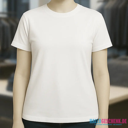 DEIN FOTO auf einem Damen Expresser T-Shirt in 5 Farben XS-XXL