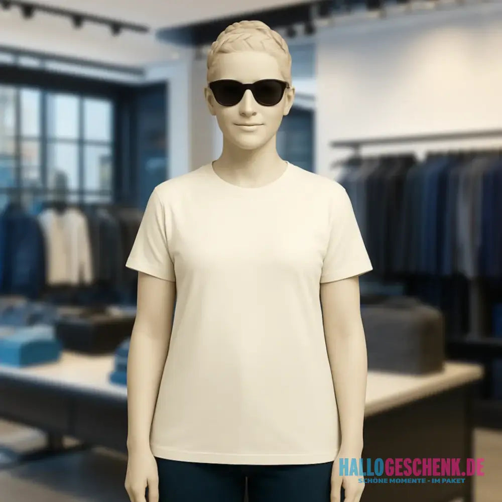 DEIN FOTO auf einem Damen Expresser T-Shirt in 5 Farben XS-XXL