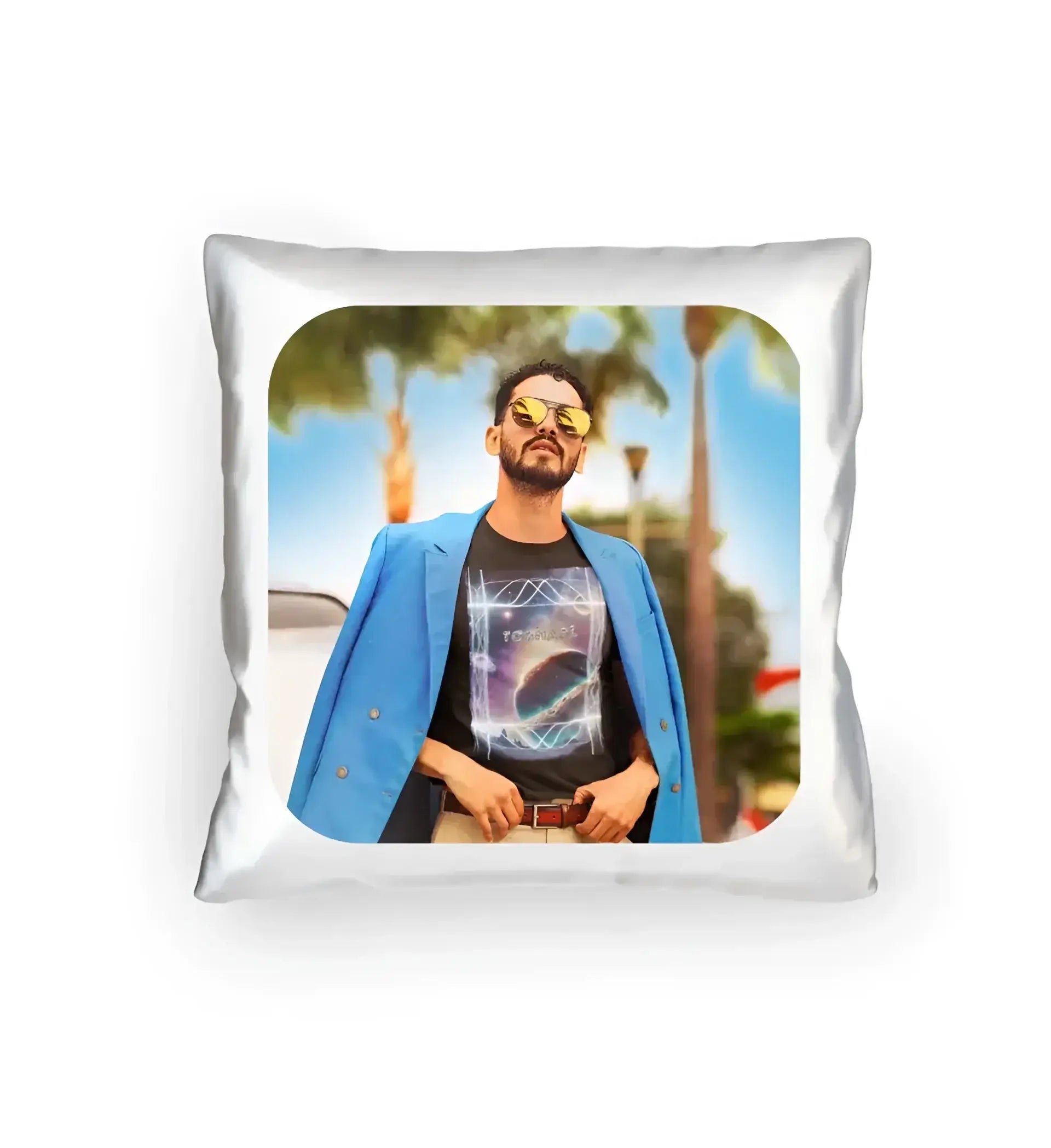 DEIN FOTO auf einem Kissen 40x40 cm - personalisierbar