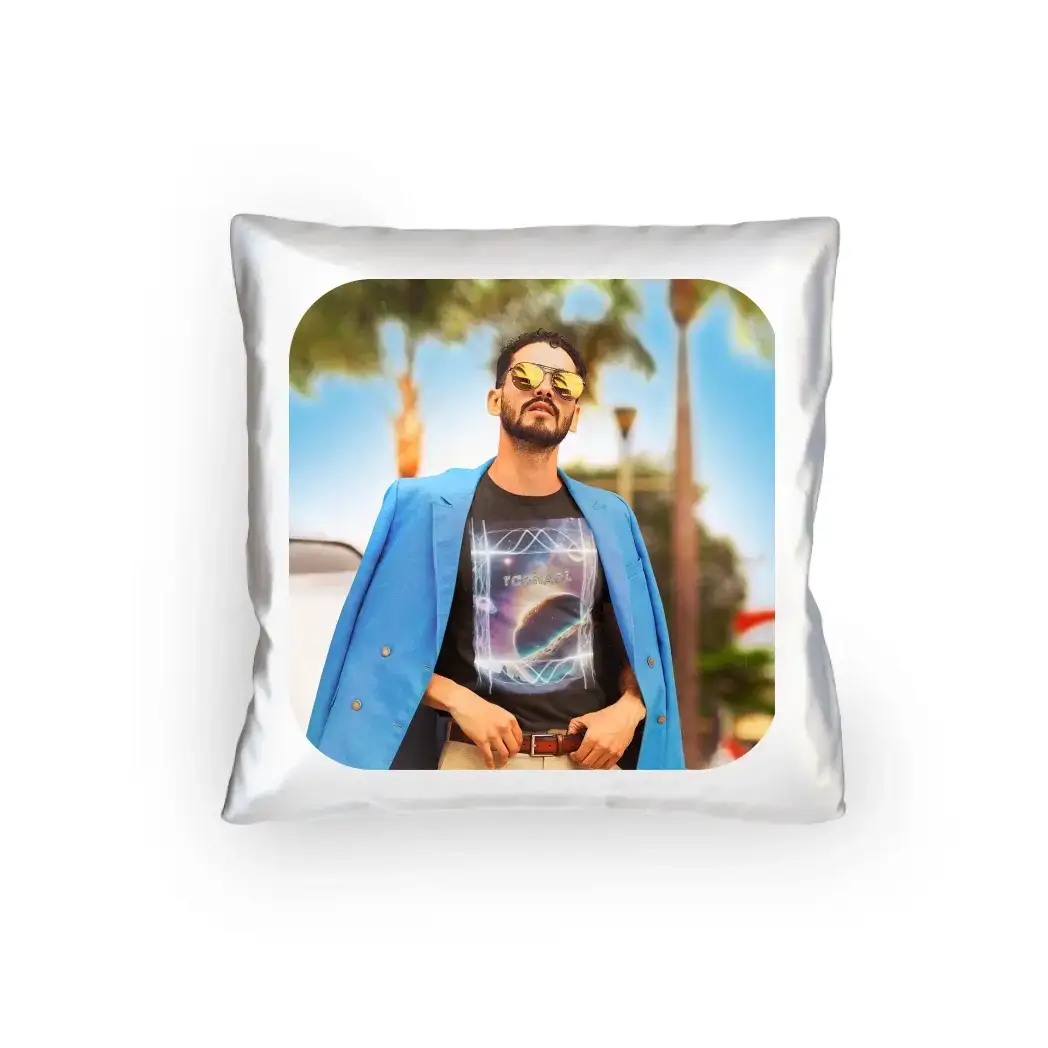 DEIN FOTO auf einem Kissen 40x40 cm - personalisierbar
