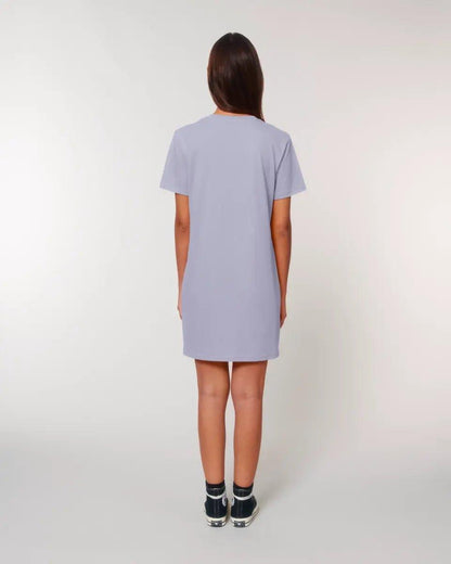 DEIN FOTO auf einem T - Shirt Kleid aus Bio Baumwolle in 4 Farben XS - XXL / Organic Shirt Dress - HalloGeschenk.de #geschenkideen# #personalisiert# #geschenk#