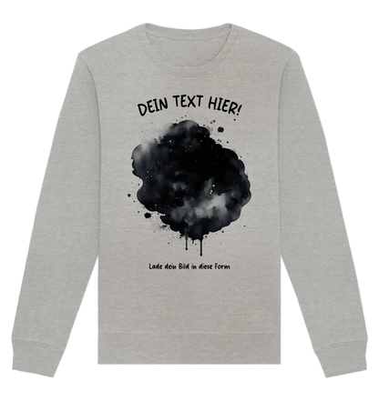 HalloGeschenk.de front-organic-basic-unisex-sweatshirt-c2c1c0-1116x