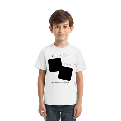 Dein Foto in 1-4 Quadraten mit Wunschtext • ’Statement-Collection’ • personalisierbare Fotomotive