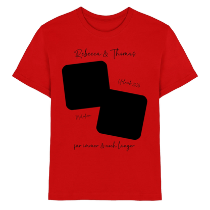 Dein Foto in 1-4 Quadraten mit Wunschtext • ’Statement-Collection’ • personalisierbare Fotomotive - Premium Kinder