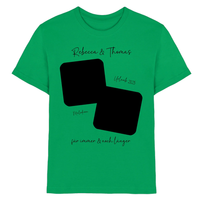 Dein Foto in 1-4 Quadraten mit Wunschtext • ’Statement-Collection’ • personalisierbare Fotomotive - Premium Kinder