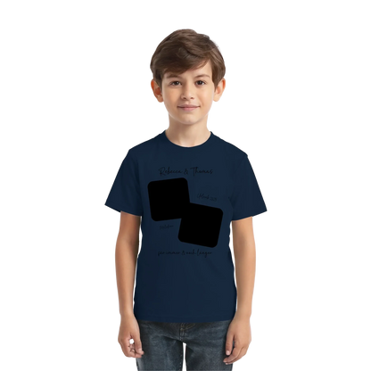 Dein Foto in 1-4 Quadraten mit Wunschtext • ’Statement-Collection’ • personalisierbare Fotomotive