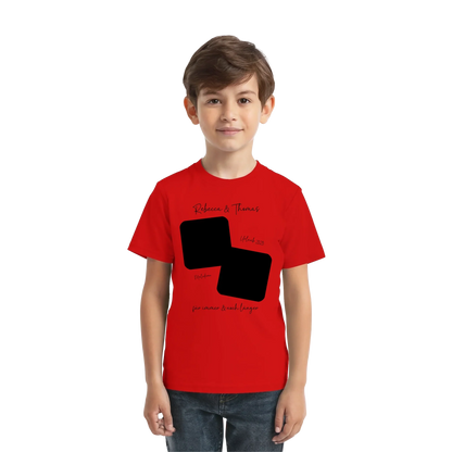 Dein Foto in 1-4 Quadraten mit Wunschtext • ’Statement-Collection’ • personalisierbare Fotomotive