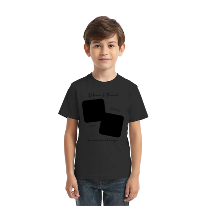 Dein Foto in 1-4 Quadraten mit Wunschtext • ’Statement-Collection’ • personalisierbare Fotomotive - Premium Kinder