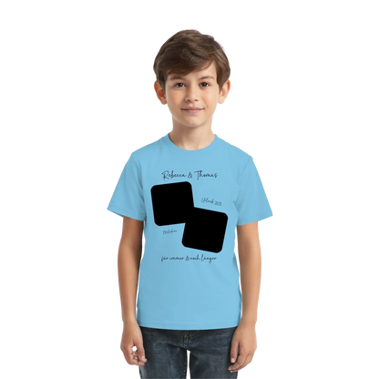 Dein Foto in 1-4 Quadraten mit Wunschtext • ’Statement-Collection’ • personalisierbare Fotomotive