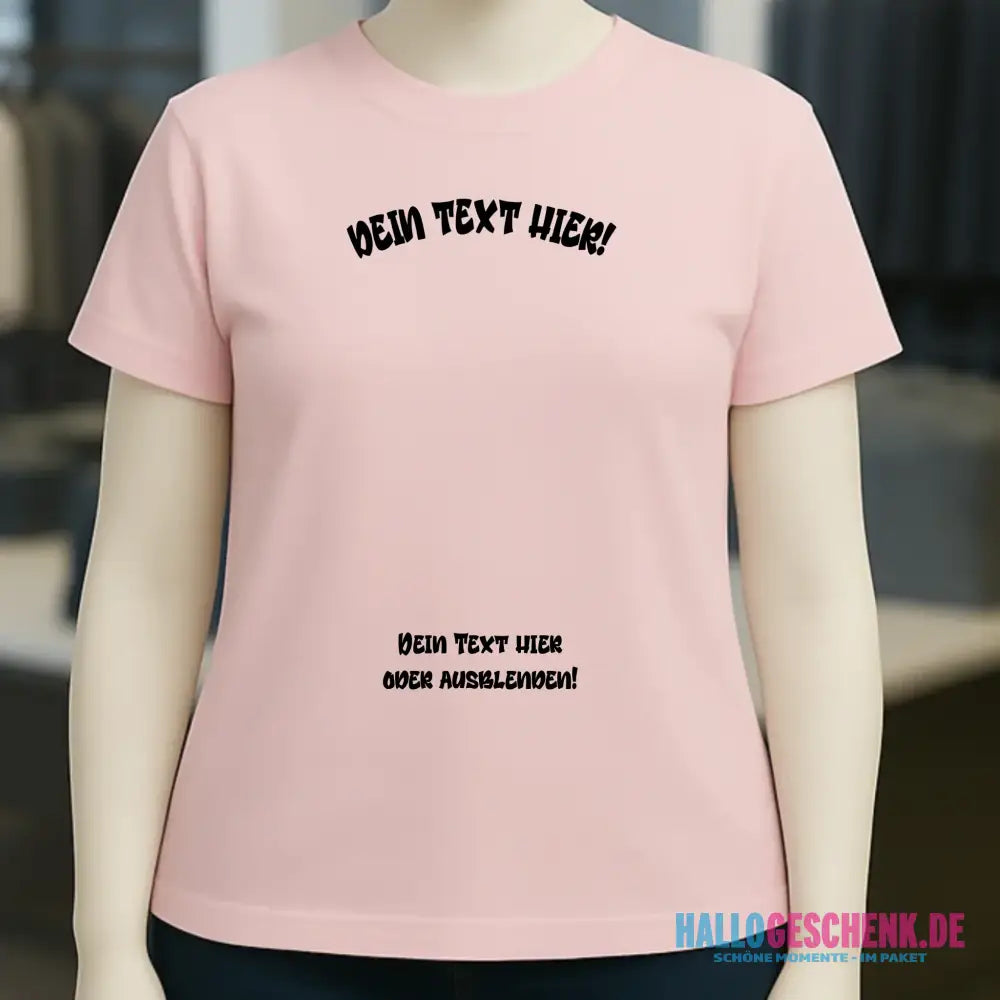 Dein Foto in einem Farbklecks - Ladies Premium T-Shirt XS-2XL aus Bio-Baumwolle für Damen • personalisiert