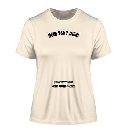 Dein Foto in einem Farbklecks - Ladies Premium T-Shirt XS-2XL aus Bio-Baumwolle für Damen • personalisiert