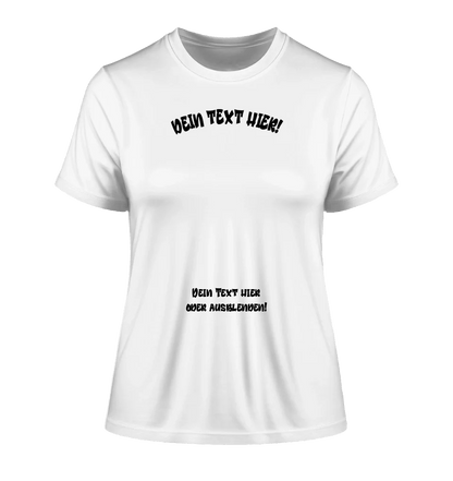 Dein Foto in einem Farbklecks - Ladies Premium T-Shirt XS-2XL aus Bio-Baumwolle für Damen • personalisiert