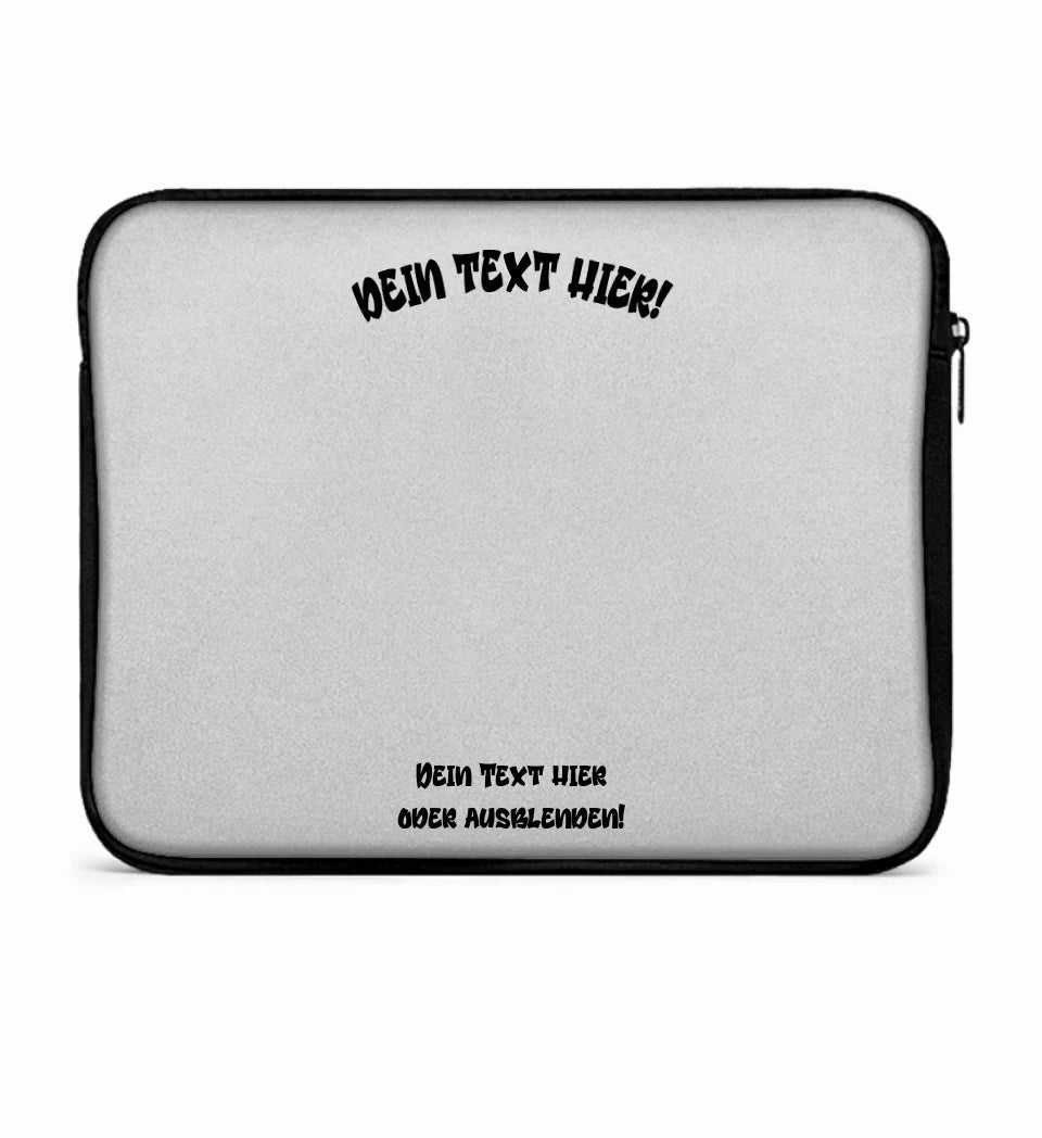 Dein Foto in einem Farbklecks - Laptop Case 13" Zoll Notebook-Tasche • personalisiert