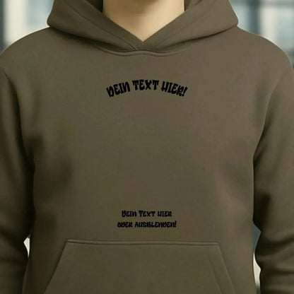 Dein Foto in einem Farbklecks - Unisex Premium Hoodie XS-5XL aus Bio-Baumwolle für Damen & Herren • personalisiert
