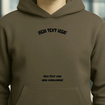 Dein Foto in einem Farbklecks - Unisex Premium Hoodie XS-5XL aus Bio-Baumwolle für Damen & Herren • personalisiert