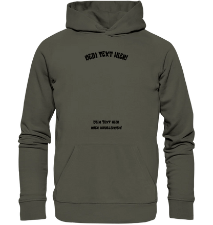 Dein Foto in einem Farbklecks - Unisex Premium Hoodie XS - 5XL aus Bio - Baumwolle für Damen & Herren • personalisiert von HalloGeschenk.de