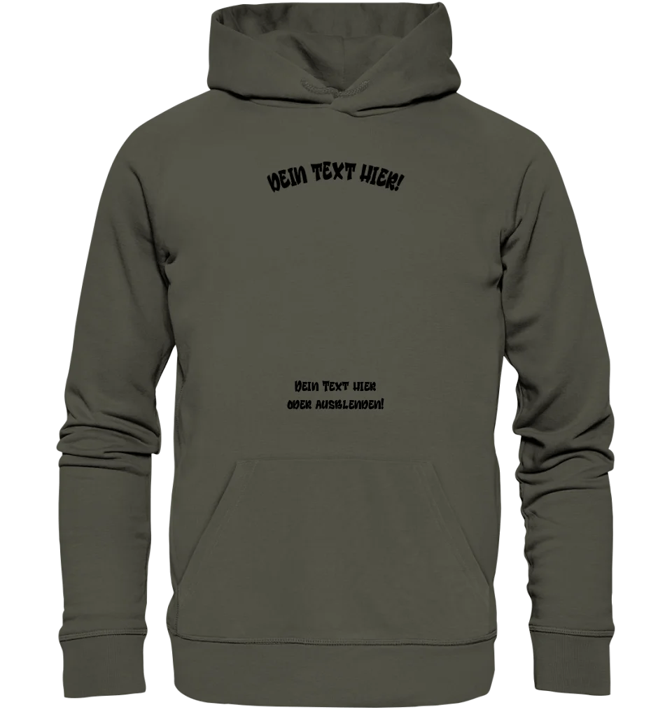 Dein Foto in einem Farbklecks - Unisex Premium Hoodie XS - 5XL aus Bio - Baumwolle für Damen & Herren • personalisiert von HalloGeschenk.de