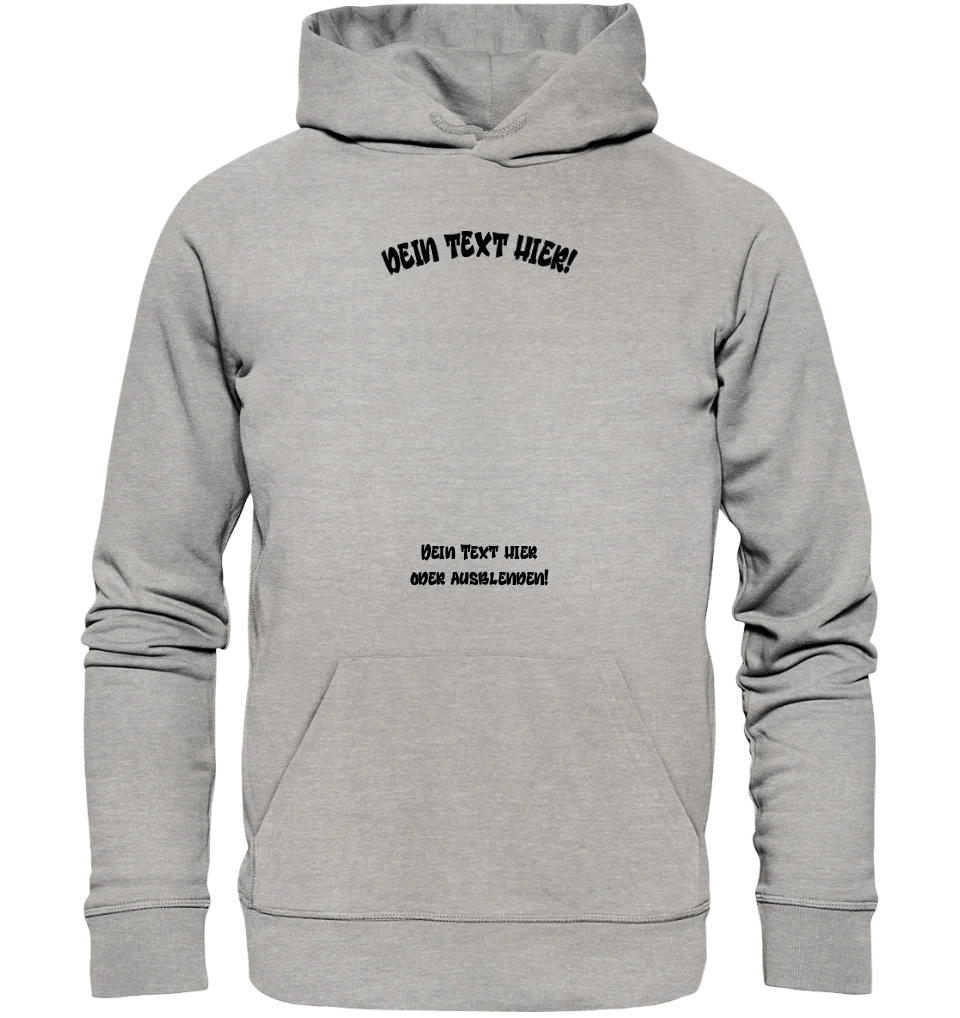 Dein Foto in einem Farbklecks - Unisex Premium Hoodie XS - 5XL aus Bio - Baumwolle für Damen & Herren • personalisiert von HalloGeschenk.de