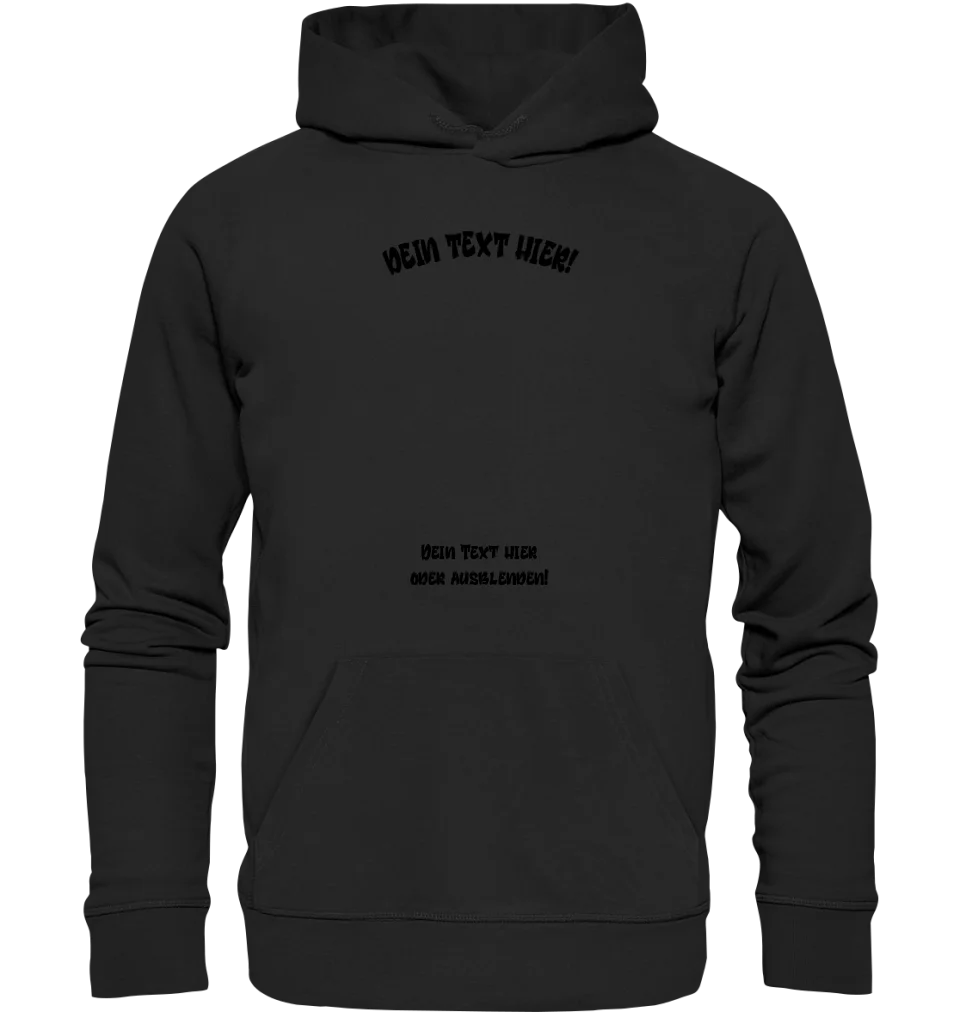 Dein Foto in einem Farbklecks - Unisex Premium Hoodie XS - 5XL aus Bio - Baumwolle für Damen & Herren • personalisiert von HalloGeschenk.de