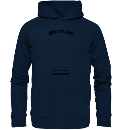 Dein Foto in einem Farbklecks - Unisex Premium Hoodie XS - 5XL aus Bio - Baumwolle für Damen & Herren • personalisiert von HalloGeschenk.de