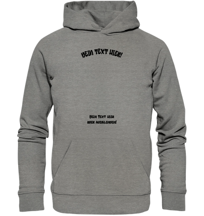 Dein Foto in einem Farbklecks - Unisex Premium Hoodie XS - 5XL aus Bio - Baumwolle für Damen & Herren • personalisiert von HalloGeschenk.de