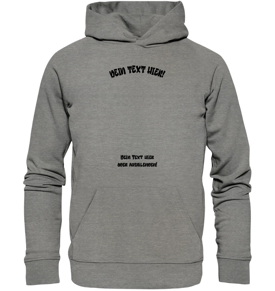 Dein Foto in einem Farbklecks - Unisex Premium Hoodie XS - 5XL aus Bio - Baumwolle für Damen & Herren • personalisiert von HalloGeschenk.de